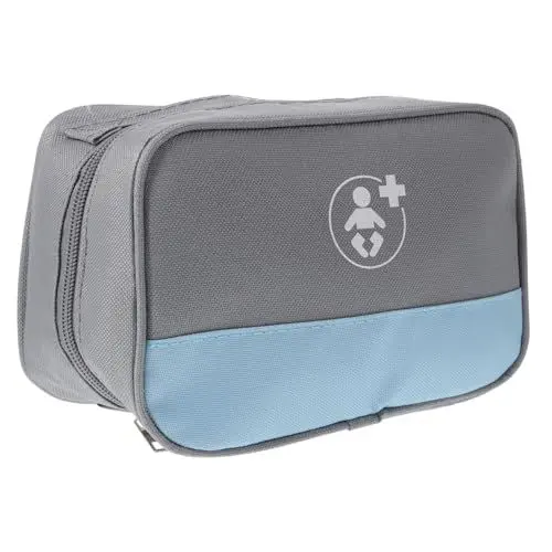 Produktbild: VALICLUD Erste-Hilfe-Tasche Aus Wiederverwendbarer Behälter Großes Medikamentenaufbewahrungs-etui Tragbarer Organizer Für Reisen Camping Und Outdoor-aktivitäten