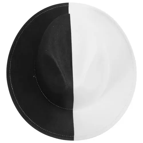 Produktbild: VALICLUD Wollblockierhut Herren Damen Jazzhut Vintage-Stil Für Partys Und Den Alltag