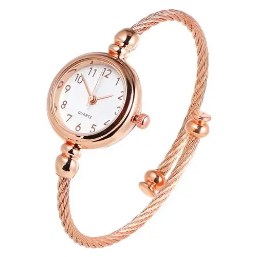 Produktbild: VALICLUD Geschenkuhr Für Frauen Armbänder Fitnessuhren Für Armreif Und Armband Frauen Schauen Zu Halskette Quarz-Armband Armband Für Frauen Spielzeug Armreifuhren Für Damen Empfindlich Mode