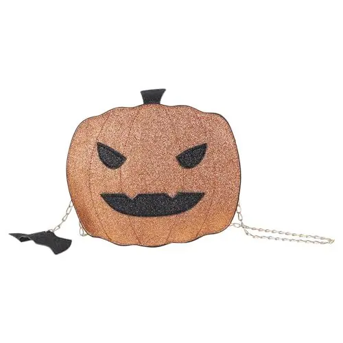 Produktbild: VALICLUD Halloween-Kürbis-Tasche Kürbis-Beutel Kürbis-Tasche Mit Fledermaus-Anhänger Für Halloween-Cosplay