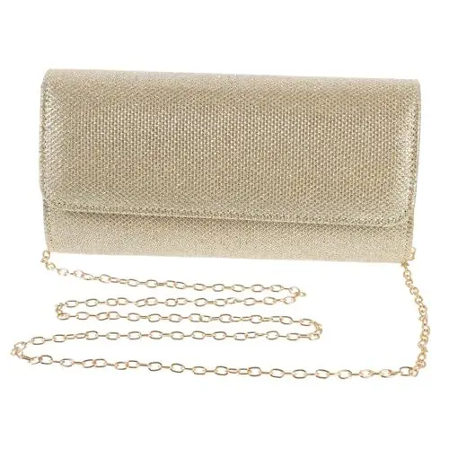 Produktbild: VALICLUD Mehrzweck-clutch Aus Gold mit Dekorativer Abendtasche für Damen Bei Partys
