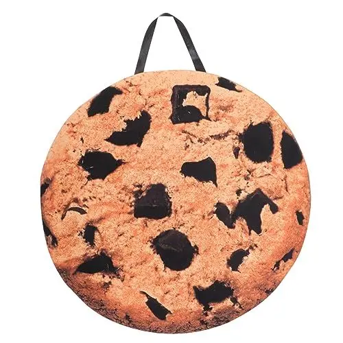 Produktbild: VALICLUD Kekskostüm Essen-outfit Essen-halloween-kostüm Neuartiges Cookie-cosplay-zubehör Keks-paar-kostüm Kostümballkostüm Cookie-hintergrund Männer Und Frauen Kleidung Schmücken Stoff