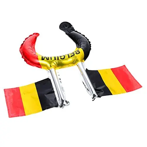 Produktbild: VALICLUD Kinder-Tiara 50 Stück Ballon-Stirnband mit Flagge Haarbänder Kinderaccessoires für Mädchen Fußball für Kinder Flaggen Luftballons Stirnband für Fans Sport-Cheer-Stirnband Katar