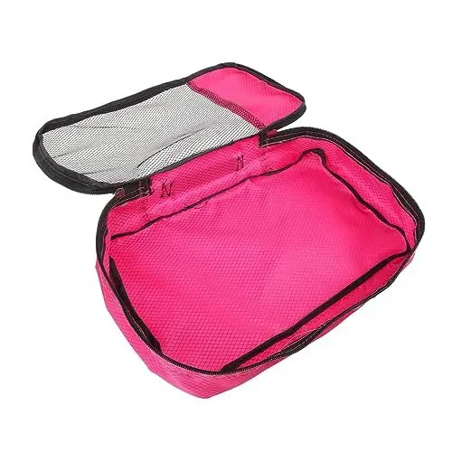 Produktbild: VALICLUD Reise Organizer Packwürfel für Koffer Leichte Gepäck Organizer-taschen für Kleidung Schuhe und Toilettenartikel Camping Gym und Reisen Großes Fassungsvermögen