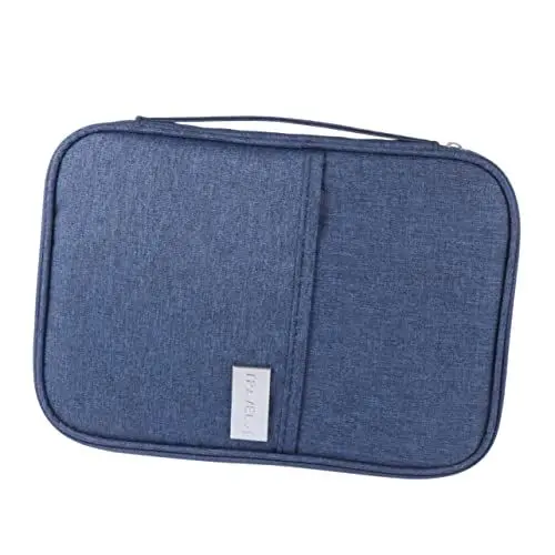 Produktbild: VALICLUD Reisepass Brieftasche travel Accessories reiseaccessoires reisebrieftasche Reisezubehör travel Wallet Reisen Rucksack Kartenhalter Seesack Dokumenten-Organizer-Tasche Beutel Navy