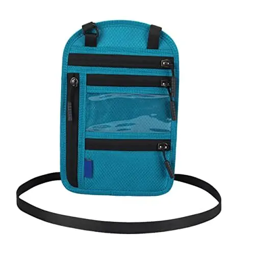 Produktbild: VALICLUD Reisezubehör Dokumentenpaket Reisebrieftasche Leder Reisepass Kartenschutz Ärmel Brusttasche Leder Umhängeband Portemonnaie Porta Reisepasstasche Reisepasstasche Kleidung Miss