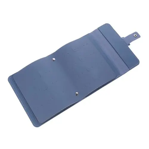 Produktbild: VALICLUD Reise-schmuck-organizer Ohrring-halsketten-tasche Kompakte Aufbewahrungstasche Mini-schmuckschatulle Kratzfrei
