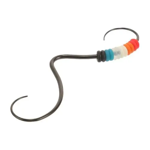 Produktbild: VALICLUD Schnurrbart Nasenseptum Nasenpiercing Schmuck Septum Piercing Schnurrbart Nasenring Septum Nasenschmuck Lippenringe Septum Nasenring Schmuck Metall Nasenringe Kunststoff Schwarz