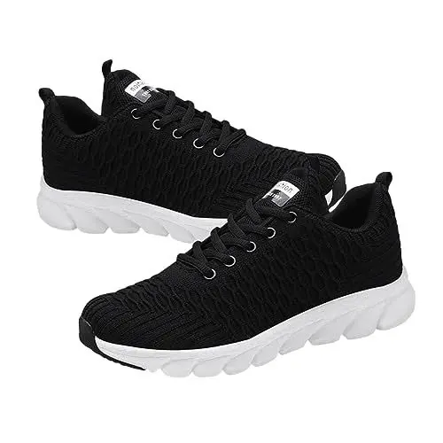 Produktbild: VALICLUD Schuh für Damen Stilvolle Freizeitschuhe Jogging- und Laufschuhe Damen Schuhzubehör Weiche Sohle Nicht-weiß Größe 41