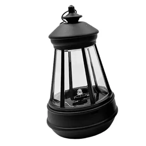 Produktbild: VALICLUD Solar Laterne Für Außen Garten Deko Hängende Solarleuchten Für Draußen Außenlaternen Für Veranda Solar Garden Lights Outdoor Hanging Lamp