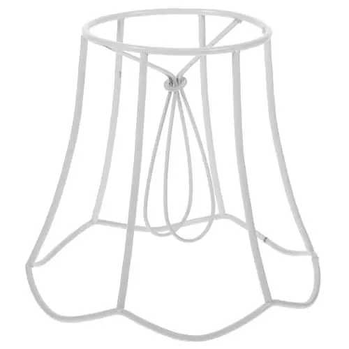 Produktbild: VALICLUD Tischlampen Lampenschirmrahmen Metall Robust Vielseitig Kompatibel für Wohnzimmer Büro DIY Lampenschirmhalterung