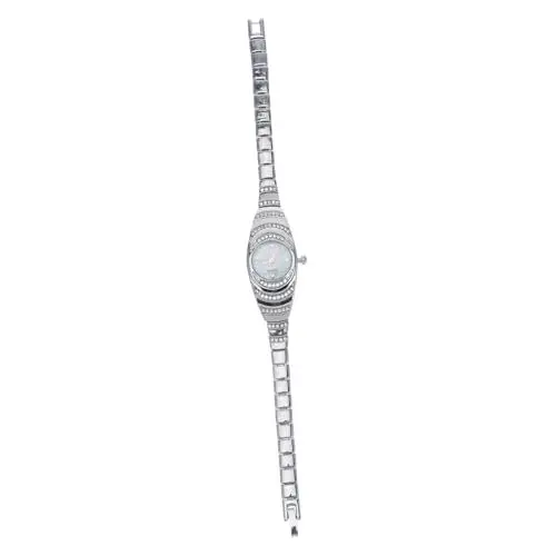 Produktbild: VALICLUD Damenuhr Mit Armband Diamantuhr Armbanduhren Für Damen Edle Uhren Für Damen Damenarmbanduhr Damenarmreifuhren Armbanduhr Für Damen Zinklegierung Silber