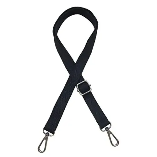 Produktbild: VALICLUD Umhängetasche Aus Segeltuch Umhängetasche Schwarz Campingliege Banjo-gurt Soundboks Bote Balance Kissen Handtasche Kofferband Gurt Schultergurt Tragegurt Qualität Taschen