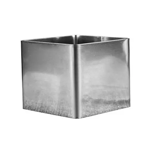 Produktbild: VALICLUD Werkzeug Backform Rechteckig Backrahmen Cake Ring Square Mousseringe Backform Eckig Dessertringe Tortenring Für Mousse Torte Creme Schokolade Lochblech Edelstahl Kuchen