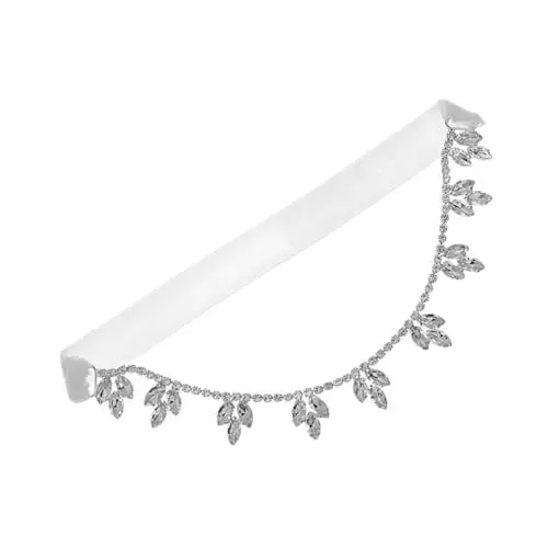 Produktbild: VALICLUD elastisches Strumpfband hochzeitsdeko hochzeits Dekoration Hochzeit Oberschenkel strumpfbänder Braut Beine Strumpfband Strass-Strumpfbänder Hochzeitsstrumpfbänder Mode Strasssteine