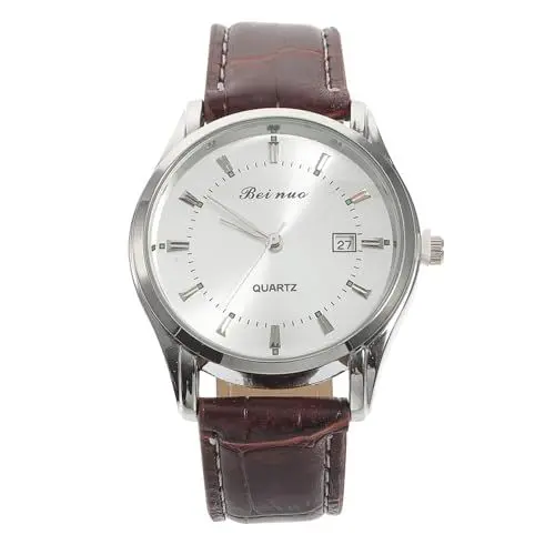 Produktbild: VALICLUD mechanische Armbanduhr automatische Armbanduhr Mechanische Herrenuhr Quarz-Armbanduhr Quarzuhr für Herren Anschauen mechanische Uhr Quarzuhren Mann Weiß