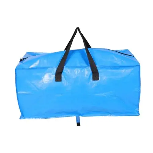 Produktbild: VALICLUD tragbare Aufbewahrungstasche schultüte büchertasche Schultasche totebags Koffer Gepäck Reißverschluss große Packtasche Handtasche mit großem Fassungsvermögen PE-Vorbereitung Blue