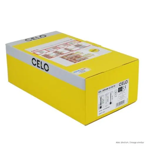 Produktbild: Celo Rahmendübel 10x240 MFR - Dübel mit vormontierter Sechskantschraube - für Fassade und Anbauteile aus Holz und Metall, Stahl verzinkt - 50 Stück