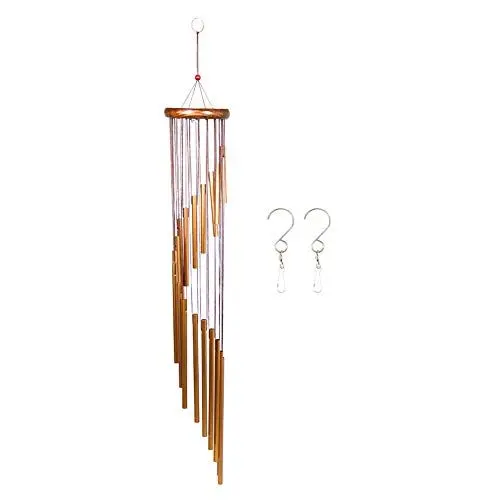 Produktbild: ValueHall Windspiel 18 Aluminiumlegierung Rohre Windklangspiel mit Haken Amazing Windspiele Leben im Freien Windspiele Klangspiel für Home Garten Dekoration V7099