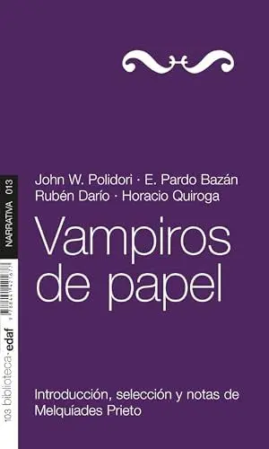 Produktbild: Vampiros de papel (Nueva Biblioteca Edaf)