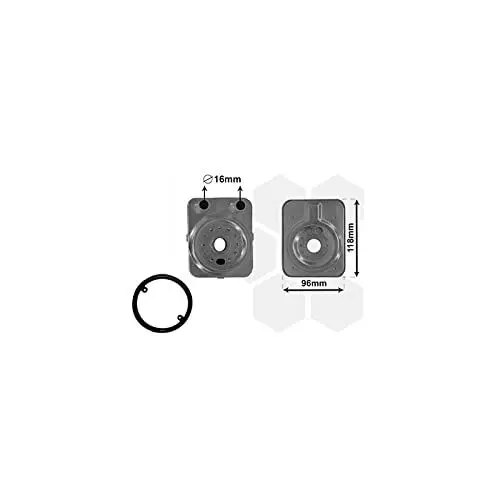 Produktbild: VAN WEZEL 58003093 Ölkühler, Motoröl