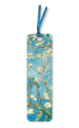 Produktbild: Van Gogh - Almond Blossom Bookmarks (Flame Tree Bookmarks): Unsere hochwertigen, doppelseitig bedruckten und folienkaschierten Lesezeichen, verziert mit farblich abgestimmten Schmuckbändern
