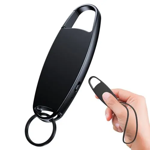 Produktbild: Vandlion 64GB Diktiergerät Mini, 1536Kbps Aufnahmegerät Digitales mit Spracherkennung, USB C Voice Recorder mit Rauschunterdrückung für Vorlesungen Interviews Meetings Klasse