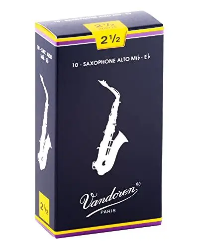 Produktbild: Vandoren Classic Altsax 2,5 Blatt, 10 Stück