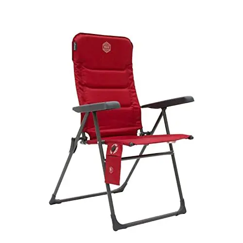 Produktbild: Vango Camping Stuhl Radiate Tall Heiz Auflage Klappstuhl Hoch Lehner Liege 140kg