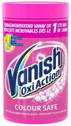 Produktbild: Vanish Oxi Action - Colour Safe Poeder Base - Vlekkenverwijderaar voor Witte en Gekleurde Was - 1,5 kg