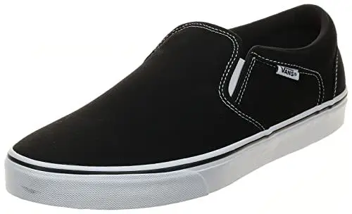 Produktbild: Vans Asher Unisex Sneaker, Canvas Black White, 40 EU