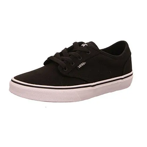 Produktbild: Vans Jungen Atwood Sneaker, Canvas Black White, 38.5 EU