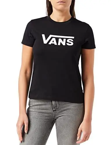 Produktbild: Vans Damen Drop V SS Crew T-Shirt, Schwarz, XL