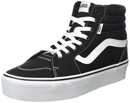 Produktbild: Vans Damen Filmore Hi Platform Sneaker, (Canvas) Black/White, 37 EU