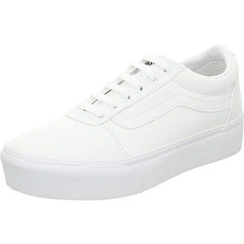 Produktbild: Vans Damen Ward Platform Sneaker, (Canvas) White, 38.5 EU