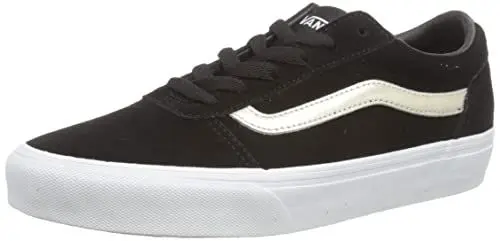 Produktbild: Vans Damen Ward Sneaker, (Suede Metallic) Black/Gold, 35 EU