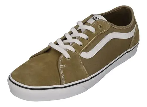 Produktbild: Vans Filmore Decon Herren Sneaker, Suede Canvas Olive White, 41 EU