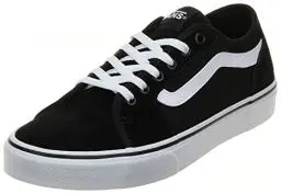 Produktbild: Vans Herren Filmore Decon Sneaker, Suede Canvas Black White, 42 EU