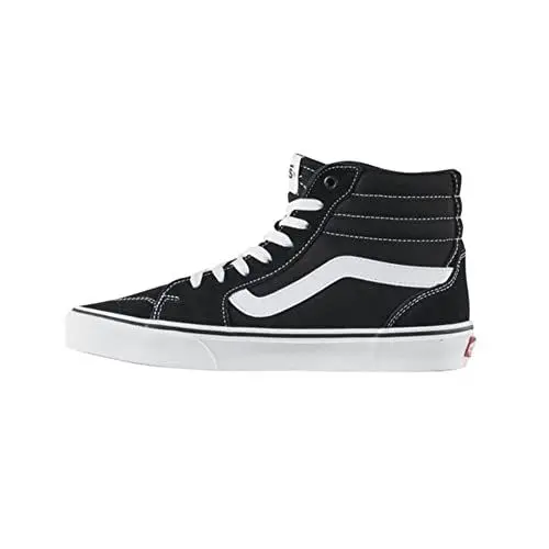 Produktbild: Vans Herren Filmore Hi Sneaker, Suede Canvas Black White, 44 EU