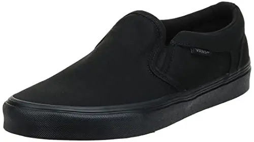 Produktbild: Vans Unisex Asher Sneaker, Canvas Black Black, 43 EU