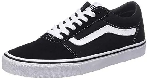 Produktbild: Vans Herren Ward Sneaker Ward Trainers, (SUEDE/CANVAS) BLACK/WHITE, 43 EU