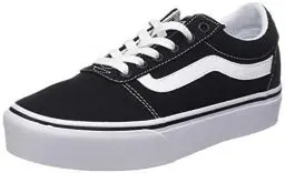 Produktbild: Vans Damen Ward Platform Sneaker Ward Platform Trainers, (CANVAS) BLACK/WHITE, 38 EU