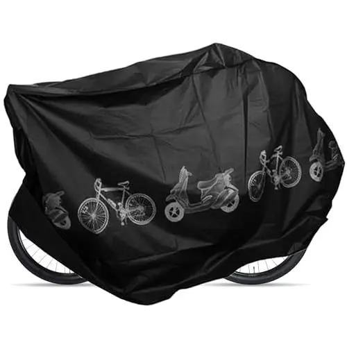 Produktbild: Vanyibro Fahrradabdeckung, wasserdichte Fahrrad-Schutzhülle, Fahrradabdeckungen für Außenaufbewahrung, Anti-Staub, Regen, UV-Schutz, für Fahrrad, Mountainbike, Rennrad