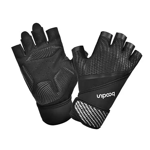 Produktbild: VANZACK 1 Paar Hantelhandschuhe Trainingshandschuhe für Männer Handgewichte für Männer Gewichtheber Handschuhe Gewichtheben Handschuhe Fitness-Handschuhe Gewichtheberhandschuhe