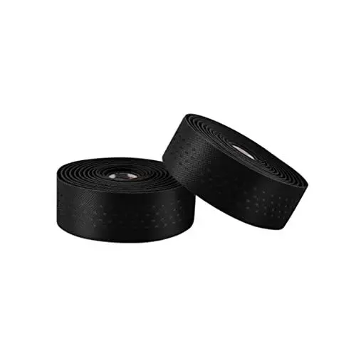 Produktbild: VANZACK 1 Paar Lenkerband Fahrrad Straße Speichenschutz Griffband Bar-Wraps Lenkerleisten Kettenschmiermittel für Fahrräder Rennrad Griptape Pu Klebeband stoßfeste Tasche