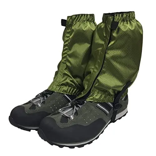 Produktbild: VANZACK 1 Paar Schneestiefel-Gamaschen Leggings Mit Schlangenmuster Gehende Gamasche Schuhhalfter Kletterstiefel Gamaschen Schneeschuh-Gamaschen Schnee-Bein-Gamaschen Schneeschuhe Wüste