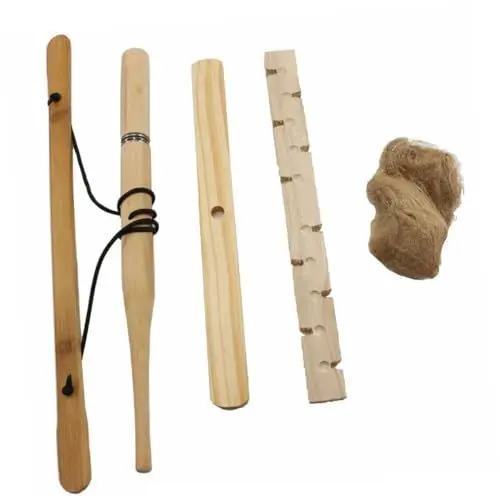 Produktbild: VANZACK 1 Satz Camping- Camping-Gadgets Camping-feuerwerkzeug Feuerstarter Camping-feuerausrüstung Tragbarer Feueranzünder Natürlich Holz Individuell