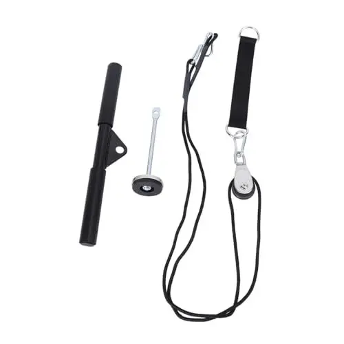 Produktbild: VANZACK 1 Set High Rod Arm Strength Fitnessgerät Armkrafttraining Exerciser Trizeps Fitness Workout Equipment Belastungsseil Mit Riemenscheibe Unterarm Handgelenk Rollentrainer