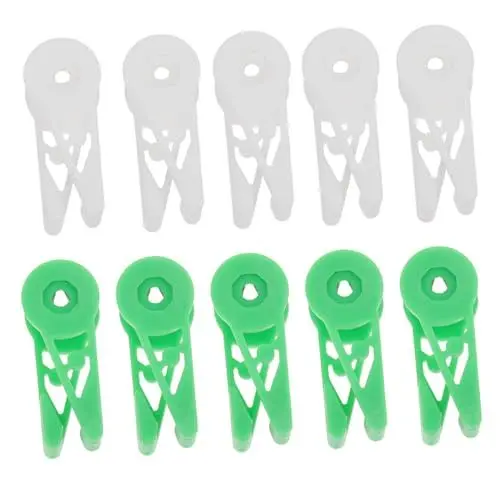Produktbild: VANZACK 20St Pflanzenbieger Plant Clips pflanzklammer Pflanzenverformung Pflanzenunterstützung Pflanzenschulung Wein-Clips Anlage Blütenzweige Bieger Clips für Gartenbepflanzung pp