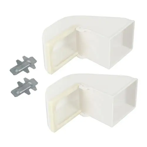 Produktbild: VANZACK 2St Futterstelle für Papageien vogelfutterspender vogelfutterhäuschen vogelfutterstelle bird feeders für Vögel Vogelfütterer Fenster Zubringer Kolibri Acryl Weiß